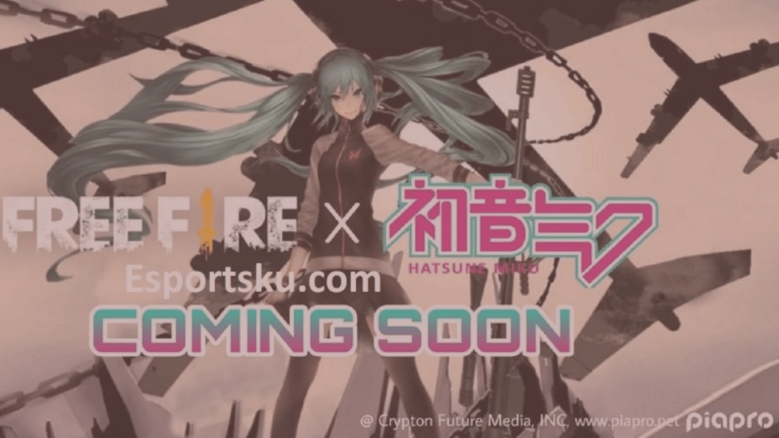 Free Fire x Hatsune Miku