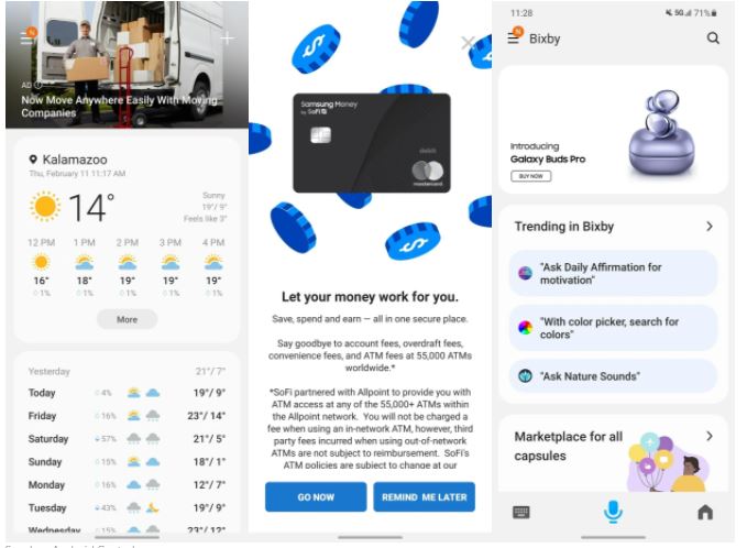 Iklan Pop up di Aplikasi Samsung