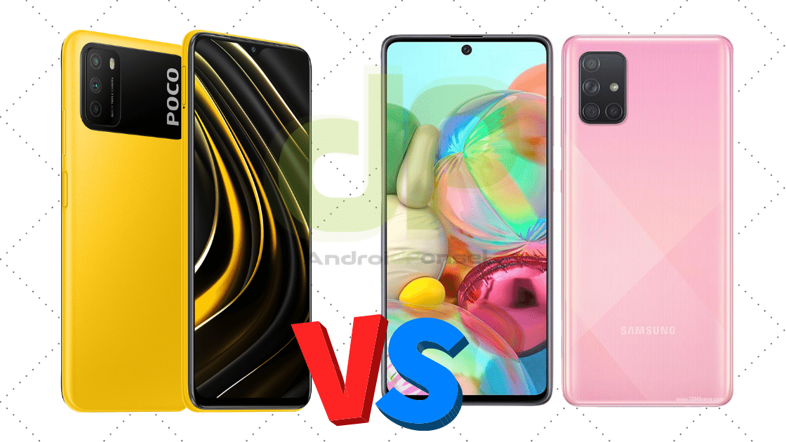 Poco M3 Vs Samsung A71 (1)