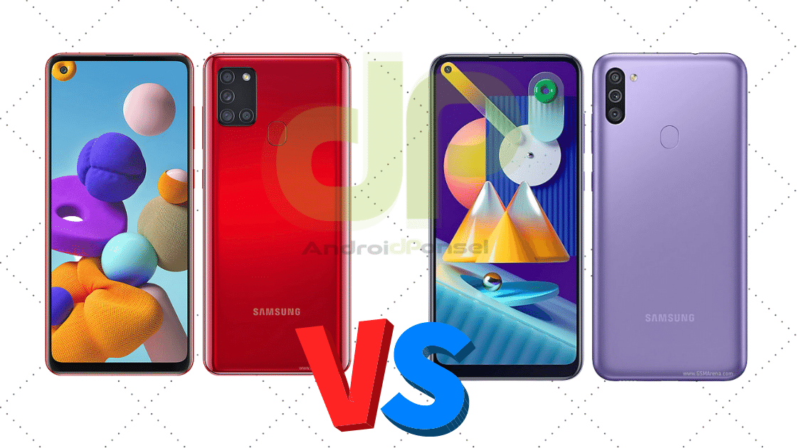 Samsung A21s vs M11