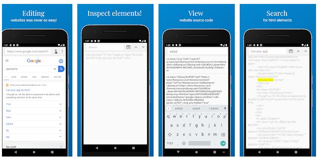 Inspect Element di Android