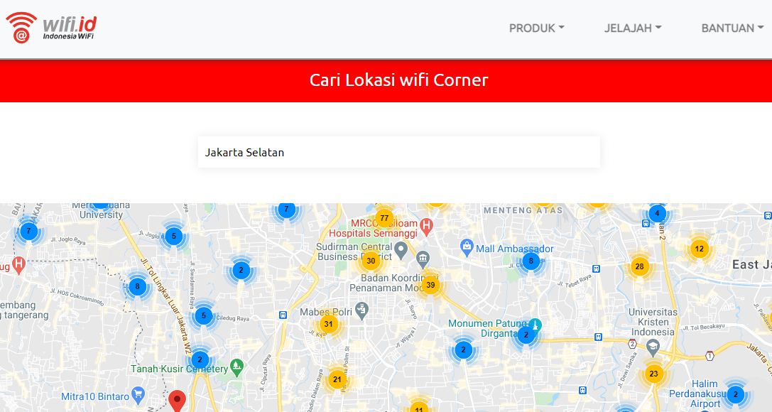 wifi terdekat