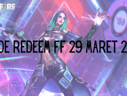 Daftar Kode Redeem FF 29 Maret 2021, Ayo Raih Hadiahmu!