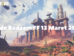 Daftar Kode Redeem FF 13 Maret 2021. Ayo Klaim Hadiahnya Segera!