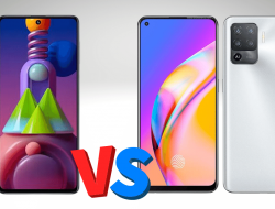 Perbandingan Spesifikasi dan Harga Oppo F19 Pro+ vs Samsung Galaxy M51