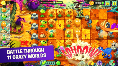 Plant vs Zombie 2 Mod Apk