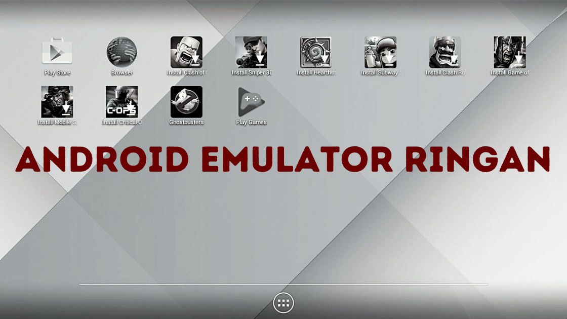 android emulator ringan