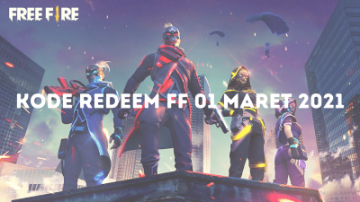 kode redeem FF 01 Maret 2021
