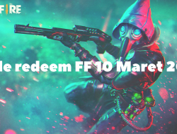 Kode Redeem FF 10 Maret 2021, Buruan Tukarkan Hadiahnya!