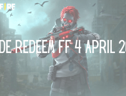 Daftar Kode Redeem FF 4 April 2021, Ayo Dapatkan Hadiahnya!