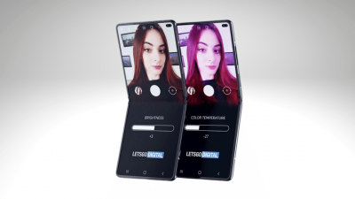 Samsung Patenkan Desain Galaxy Z Flip Dengan Kamera Berlubang Ganda