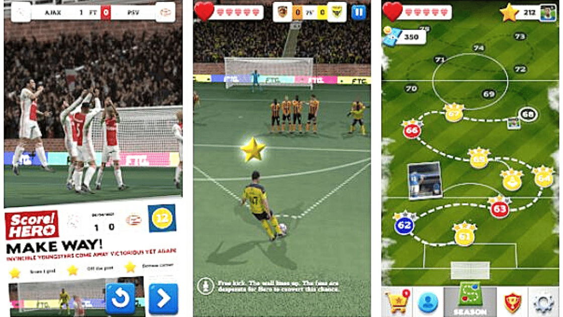 Download Score Hero 2, Game Sepak Bola Paling Keren