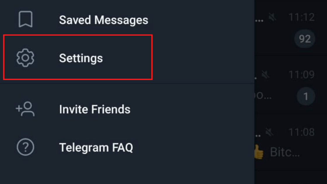 Setting Telegram