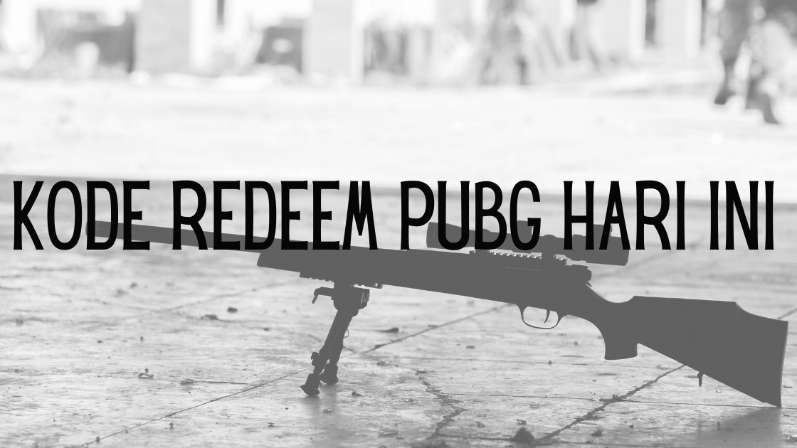 kode redeem PUBG