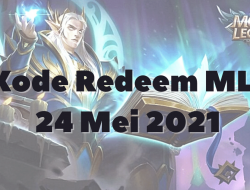 Kode Redeem ML (Mobile Legend) 24 Mei 2021