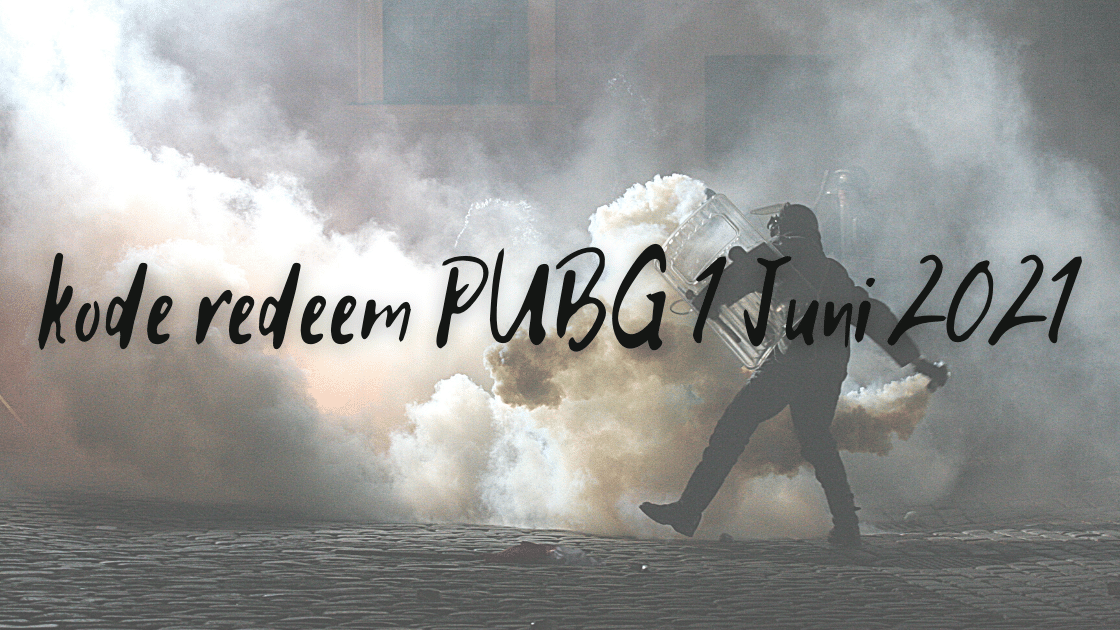 kode redeem PUBG 1 Juni 2021