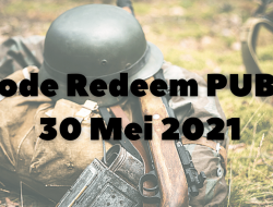 Daftar Kode Redeem PUBG 30 Mei 2021, Segera Tukarkan Hadiahnya!