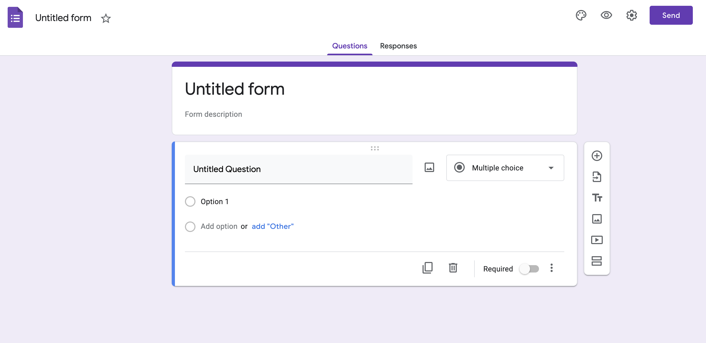 cara membuat Google Form di laptop