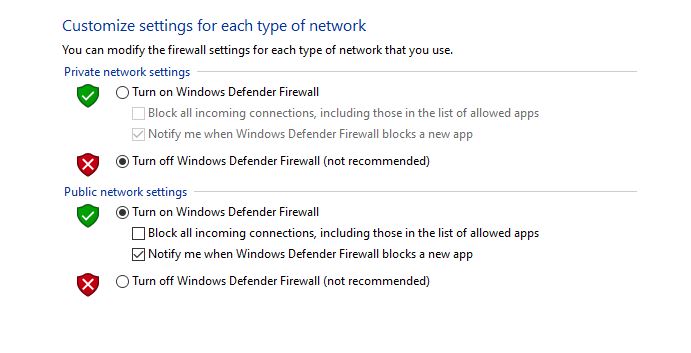 Windows Firewall