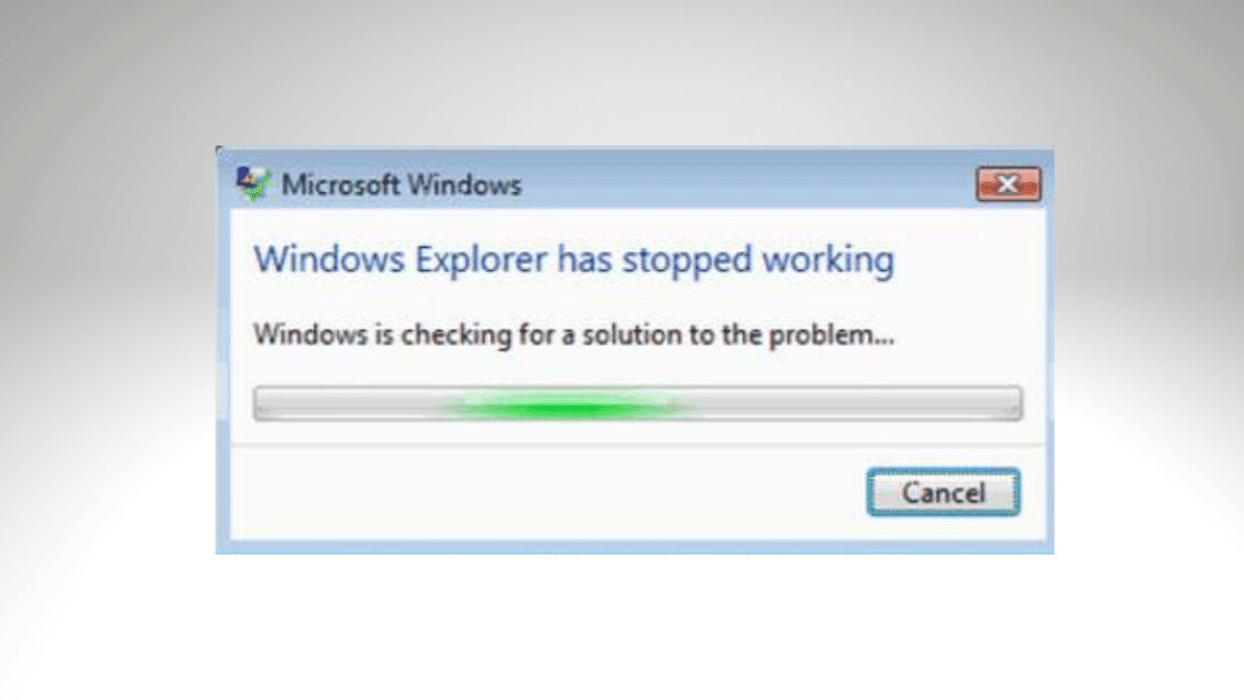 windows explorer not responding