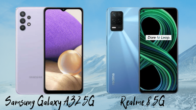 Galaxy A32 5G vs Realme 8 5G