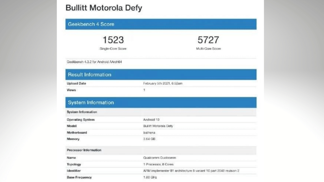 Motorola Defy Versi Baru