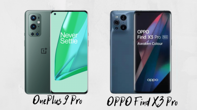 OnePlus 9 Pro vs OPPO Find X3 Pro