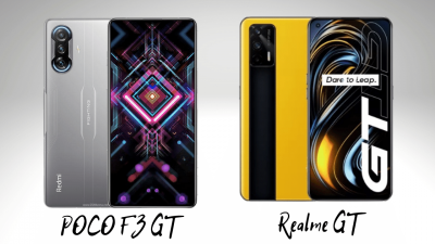 Perbandingan Spesifikasi POCO F3 GT vs Realme GT