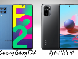 Perbandingan Spesifikasi Samsung Galaxy F22 vs Xiaomi Redmi Note 10
