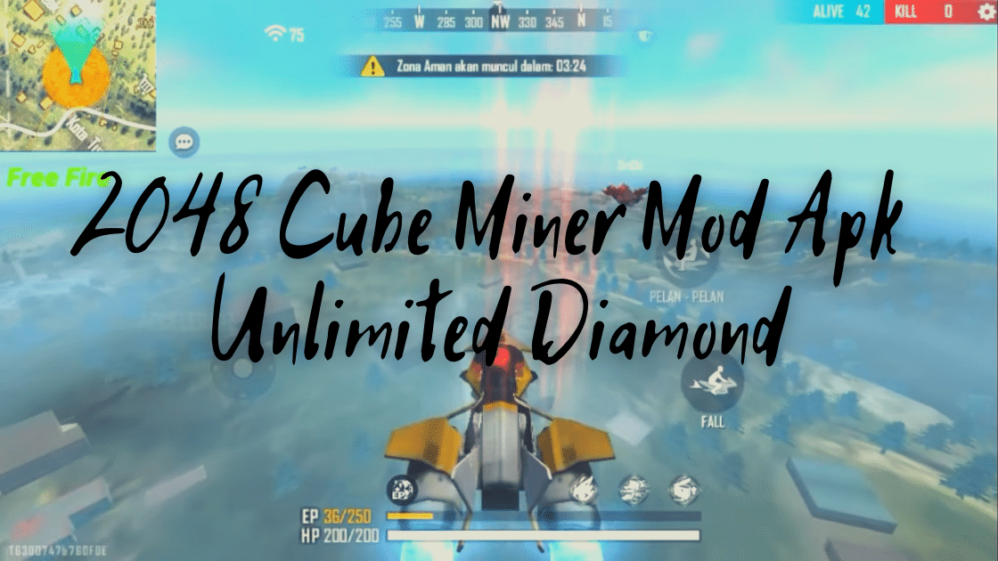 2048 Cube Miner Mod Apk Unlimited Diamond