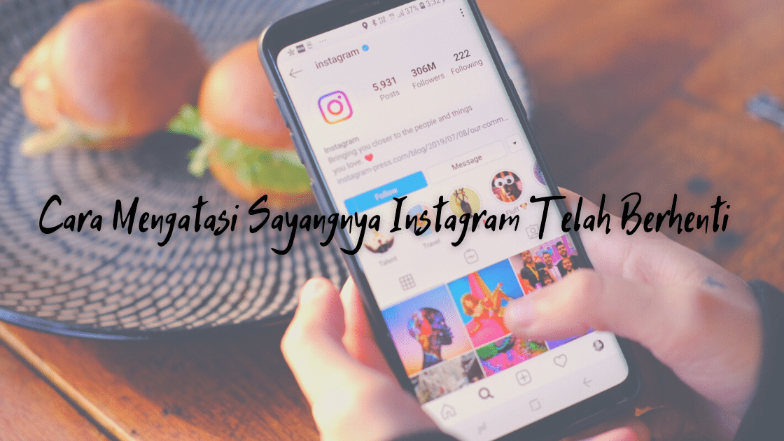 Instagram Telah Berhenti