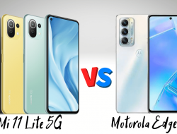 Perbandingan Spesifikasi Dua Ponsel Lite : Mi 11 Lite 5G VS Motorola Edge Lite
