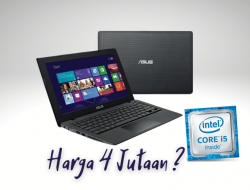 Rekomendasi Laptop Asus Core i5 Harga 4 Jutaan