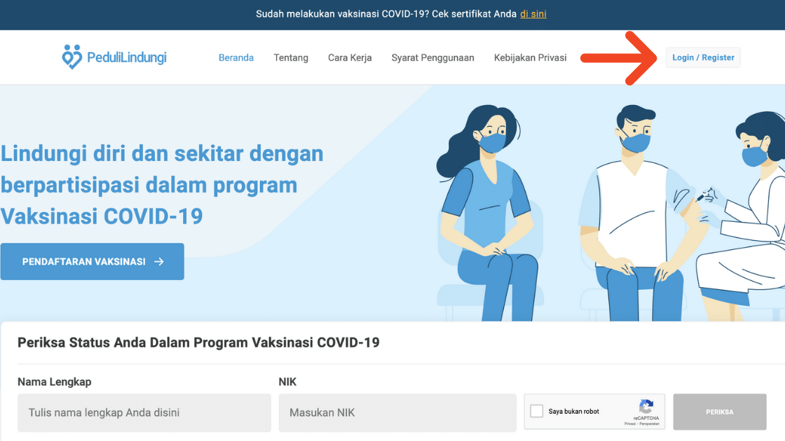 Cara Download Sertifikat Vaksin