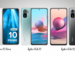 Perbedaan Spesifikasi Redmi 10 Prime vs Redmi Note 10 vs Redmi Note 10S