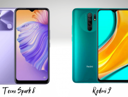 Perbandingan Tecno Spark 8 vs Redmi 9 Dari Segi Spesifikasi dan Harga