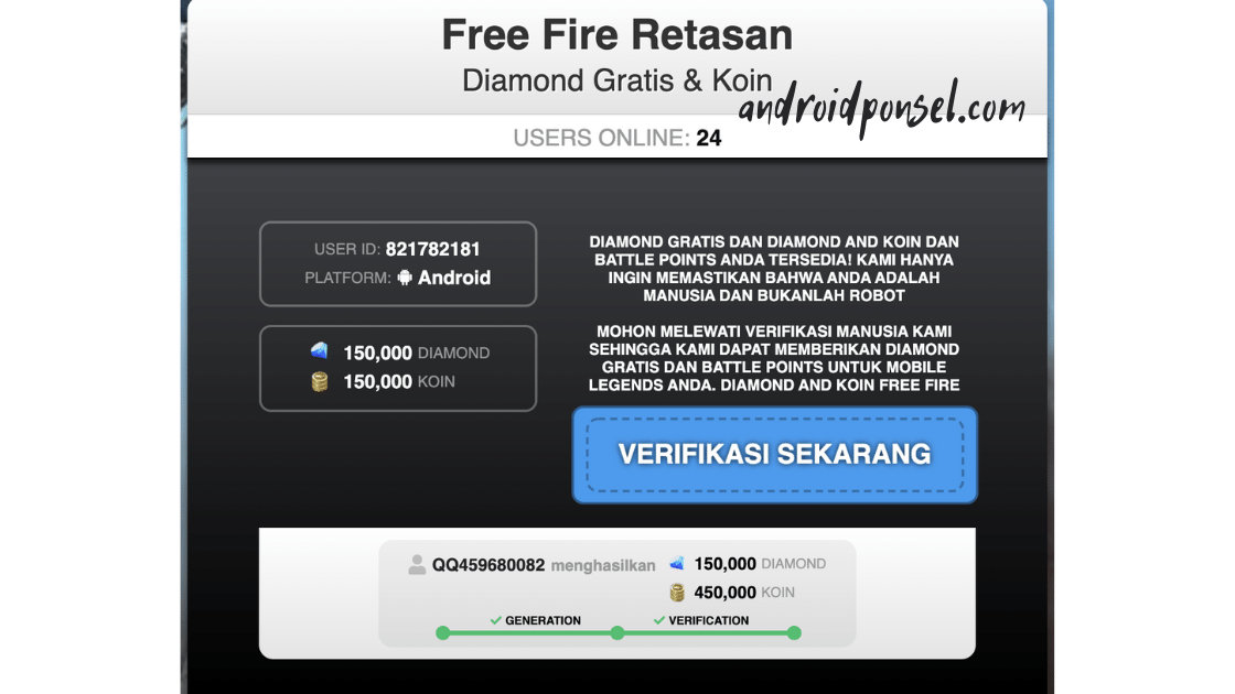 Free Fire Diamond Support XYZ