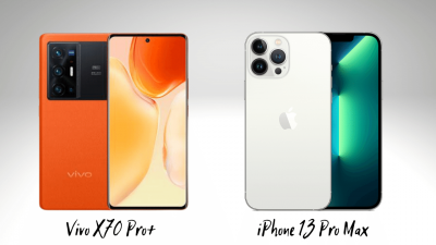 Perbandingan Vivo X70 Pro+ vs iPhone 13 Pro Max