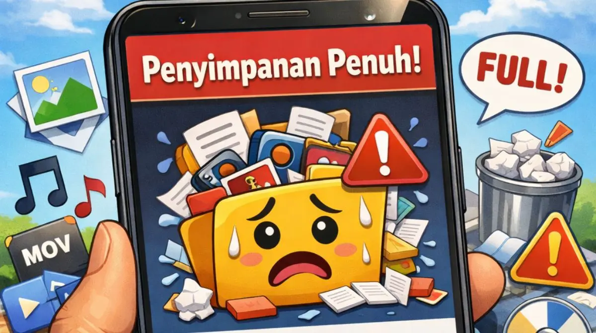Memori Internal HP penuh