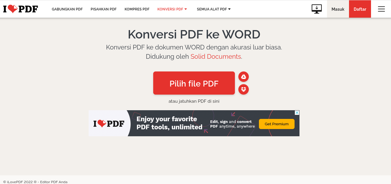 Cara Mengonversi PDF ke Word tanpa repot