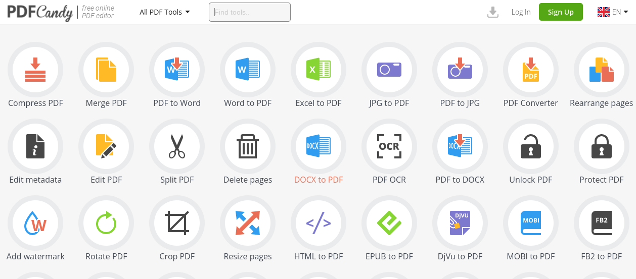 Cara Menggabungkan File PDF Ke Word Dengan PDFCandy