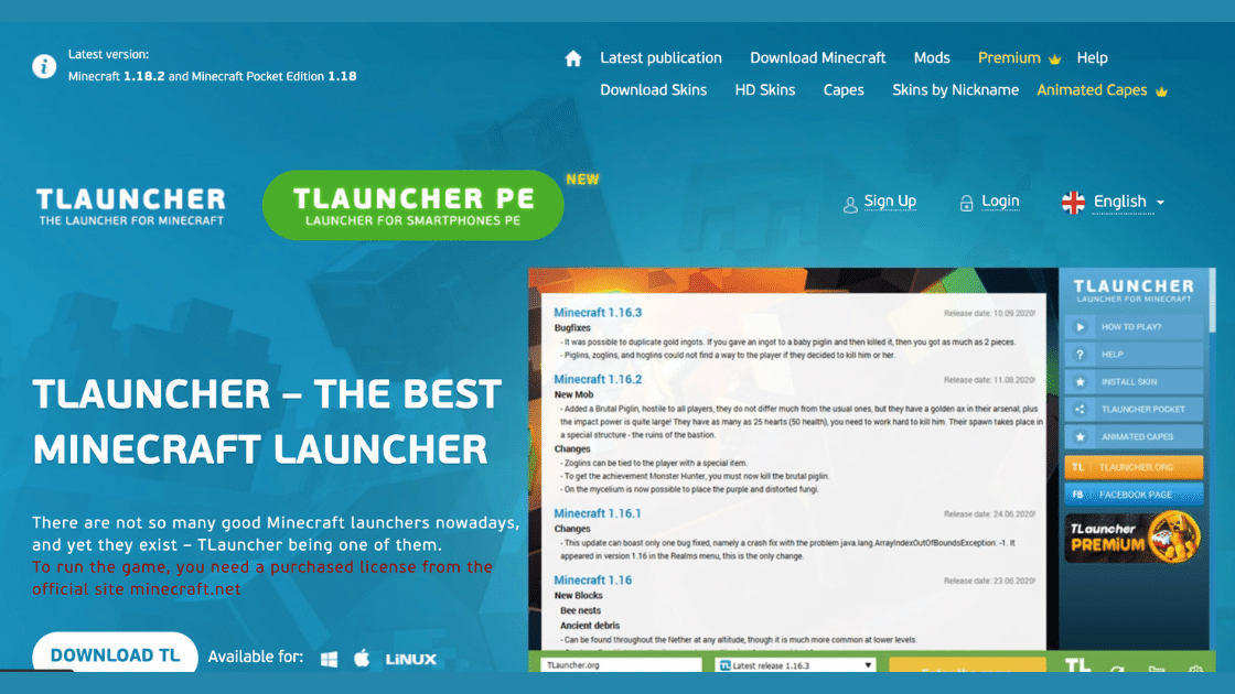 Tlauncher