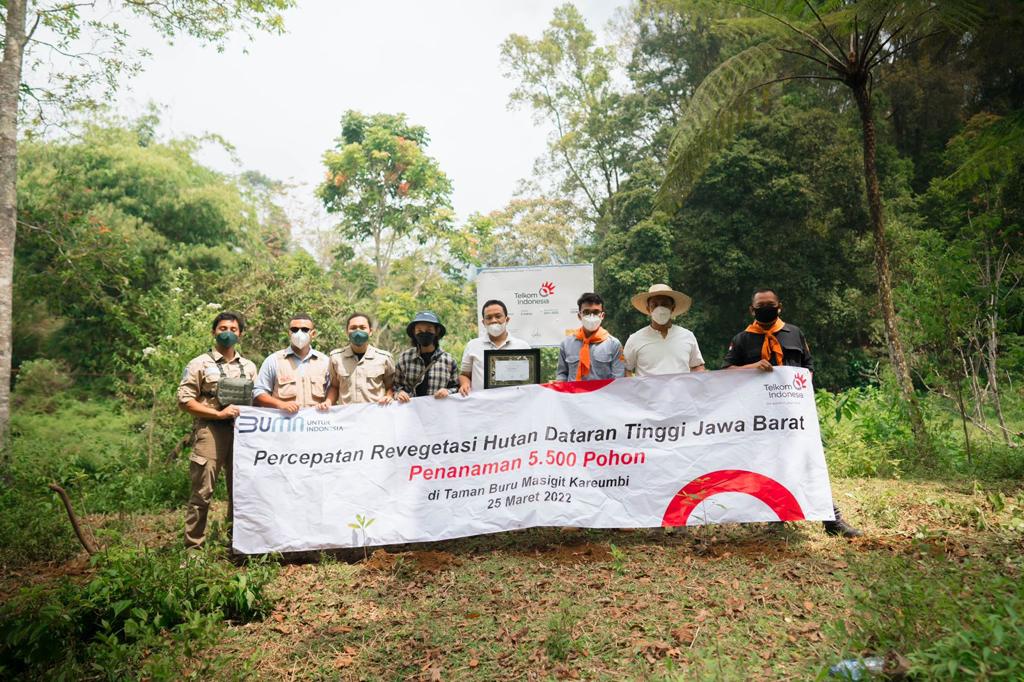 Telkom Konsisten Dukung Penanggulangan Perubahan Iklim