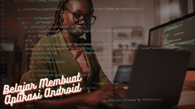 Belajar membuat aplikasi Android