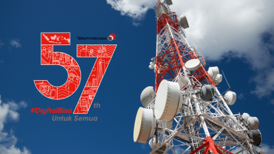 57 tahun telkom