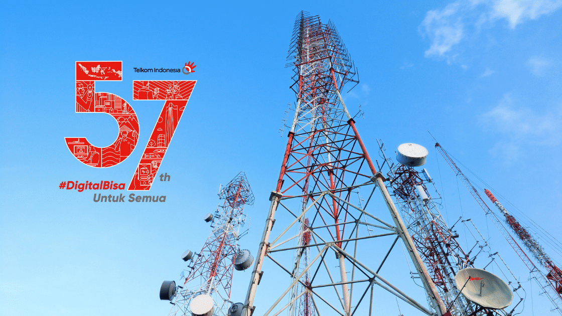 57 tahun telkom