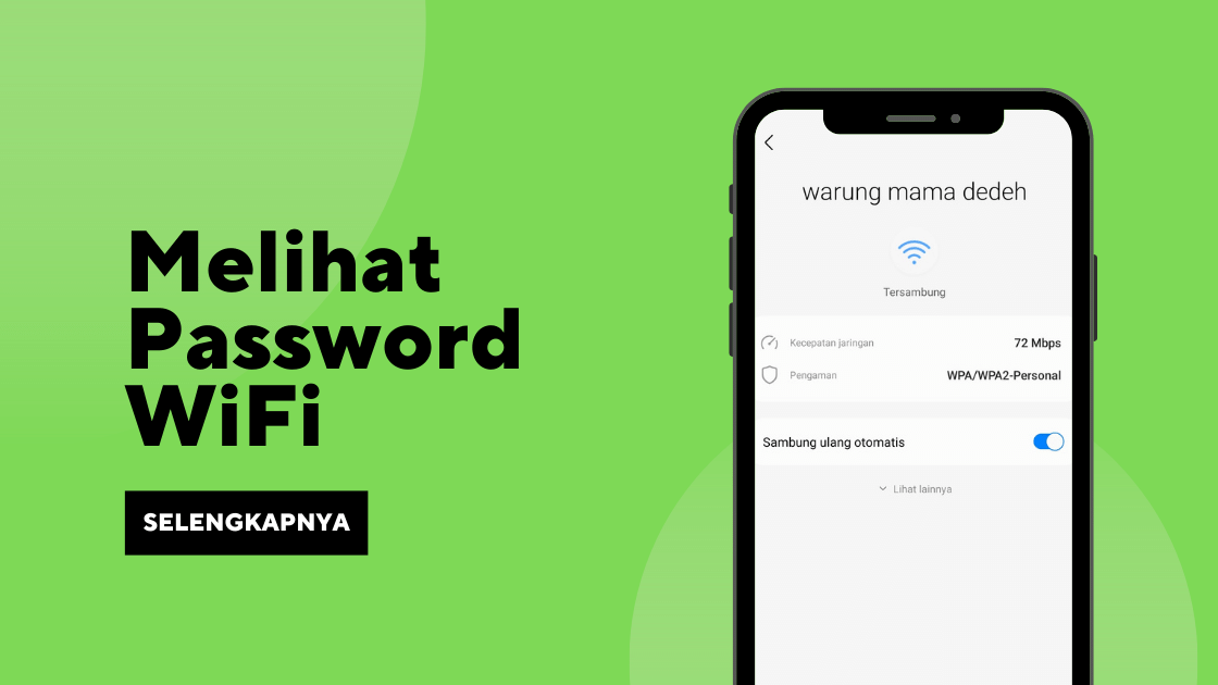Cara Melihat Password WiFi