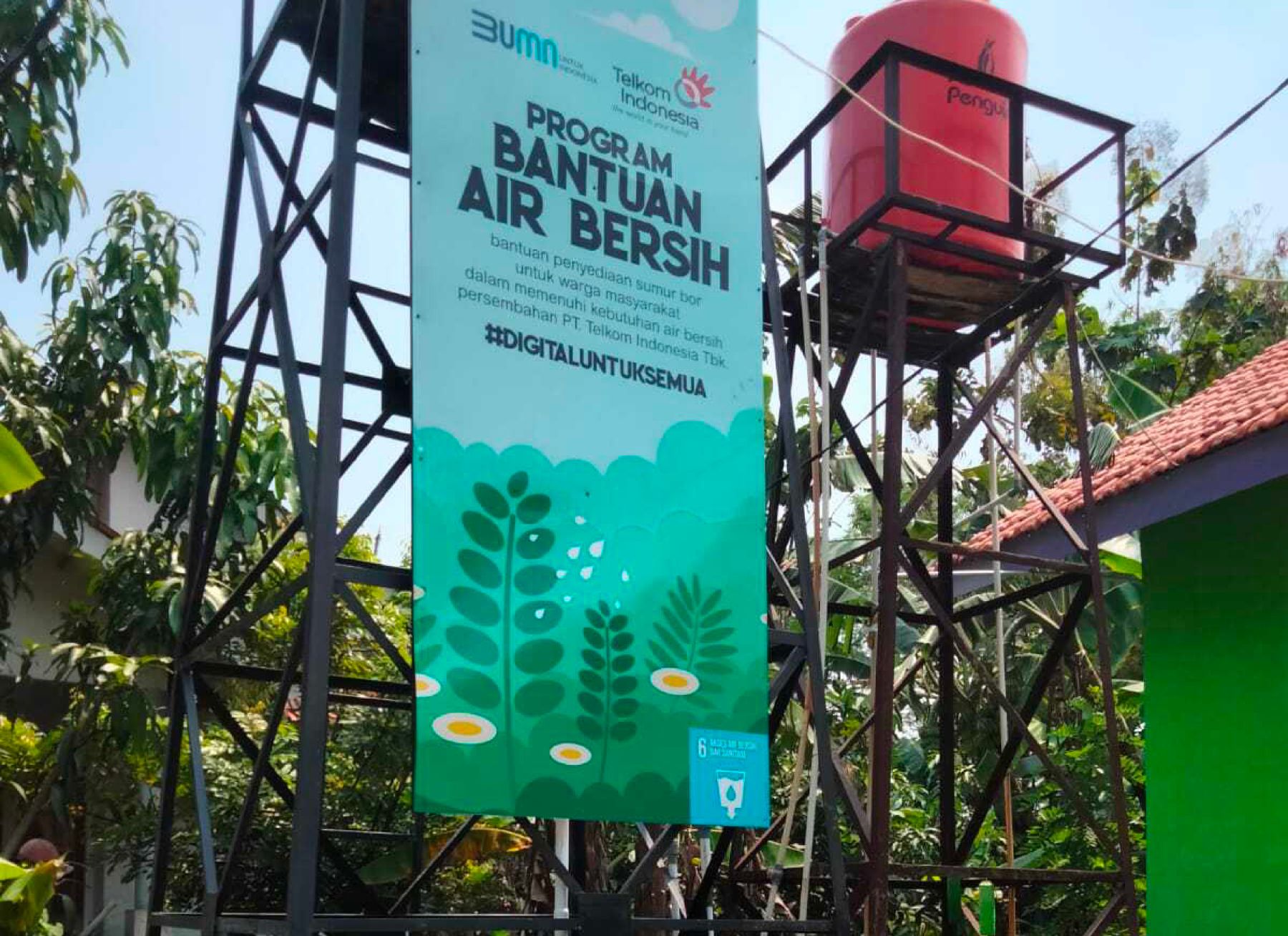 bantun air bersih