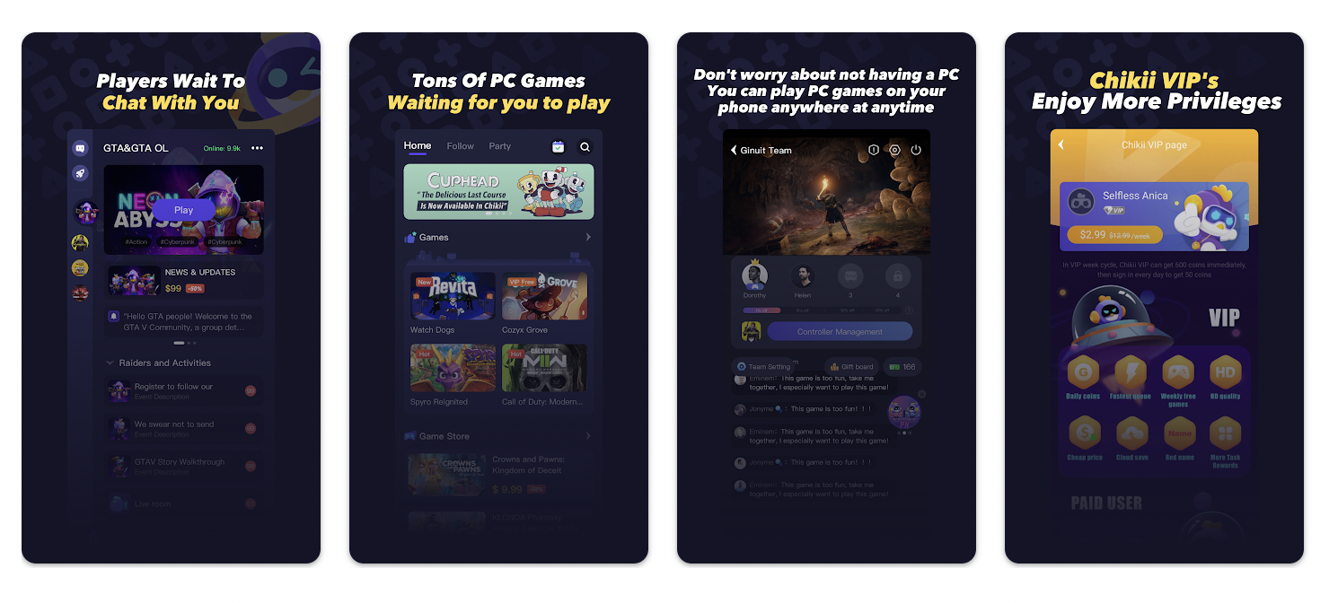 Chikii Apk, Mainkan Game PC di HP Android Dengan Mudah
