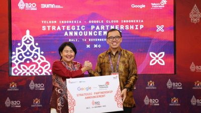 Telkom Indonesia Jalin Kerjasama dengan Google Cloud